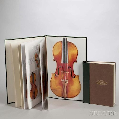 Two Books on French Violins, Millant, Roger, J.B. Vuillaume, and Les Trésors de la Lutherie Française du XIXe.