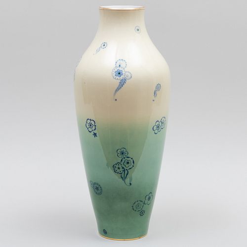 Large Sevres Art Deco Porcelain Vase