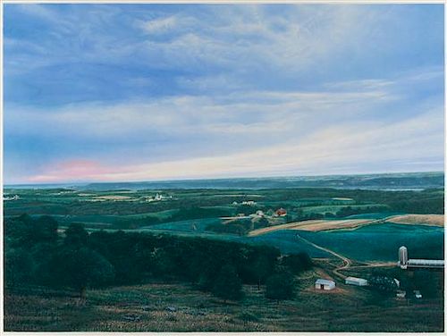 James Butler, (American, b. 1945), An Evening View from Ray-Mar, 1984