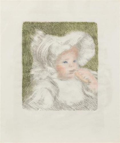 Pierre-Auguste Renoir, (French, 1841-1919), L'Enfant au Biscuit (Jean Renoir), c. 1898-99