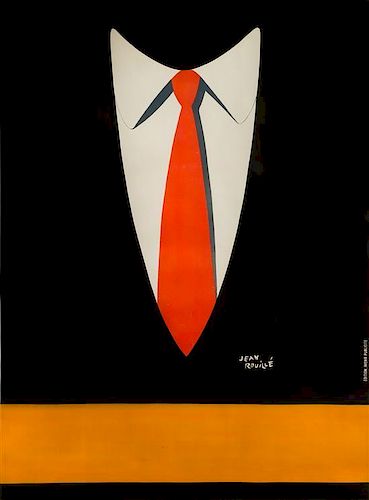 Jean Rouille, (French, 20th Century), La cravate, c. 1950