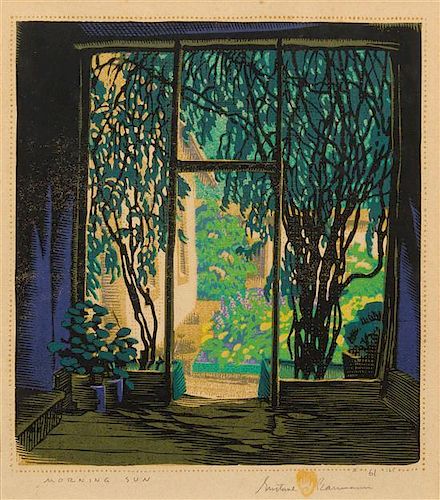 Gustave Baumann, (American/German, 1881-1971), Morning Sun, 1931