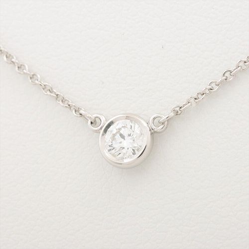 TIFFANY & CO. BY THE YARD DIAMOND PLATINUM NECKLACE