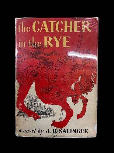 Catcher in the Rye by J.D. Salinger Book of the Month 1951 