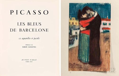 Pablo Picasso (Spanish, 1881-1973)      Eleven Plates   from Les bleus de Barcelone