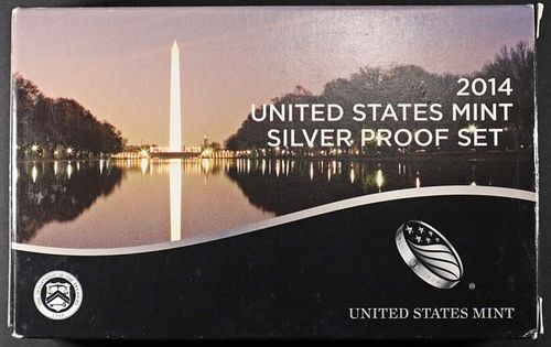 2014 US SILVER PROOF SET