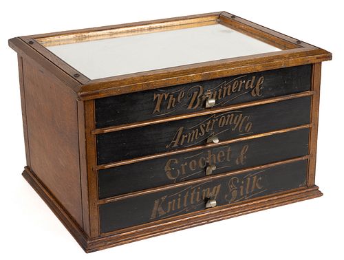 THE BRAINERD & ARMSTRONG COMPANY SPOOL CABINET