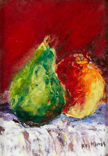 Daphne Keskinis "The Three Pears" Still Life