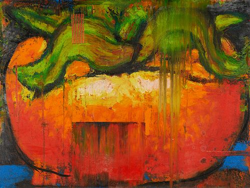 Aaron Fink "Tomato" Oil Painting 2002