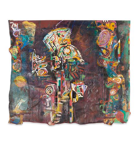 Large Terence La Noue "Water Goblin" Tapestry