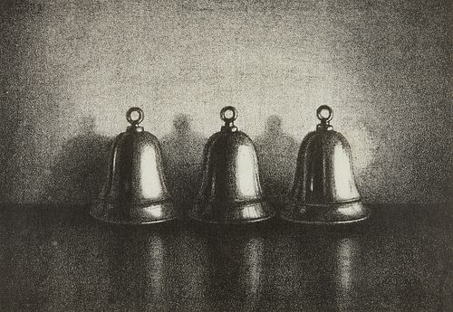 Steven Rydberg Three Bells Lithograph 1995