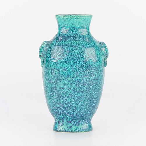 20th c. Chinese Robin's Egg Blue Vase