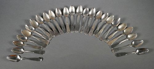 COIN SILVER SPOON COLLECTION 12.9 OZT