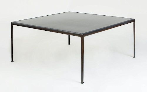 Modern Painted Metal Patio Dining Table, Richard Schultz