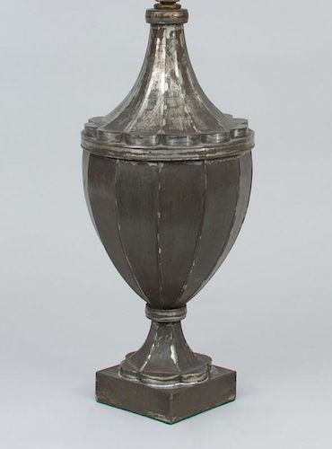 Zinc Urn-Shaped Lamp