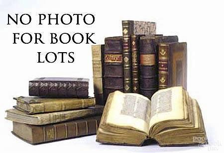 Large group of genealogical books, most from Pennsylvania.