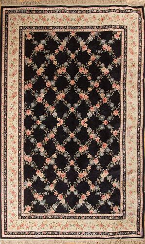 Chinese Black-Ground Carpet