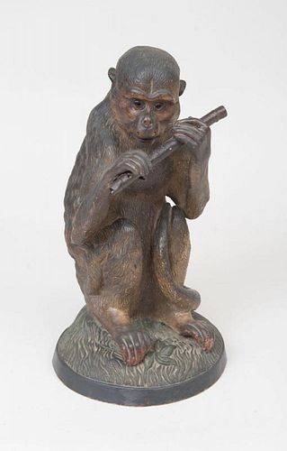 Terracotta Figure of a Monkey