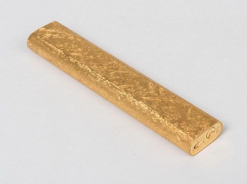 Cartier Gold-Plated Cigarette Lighter