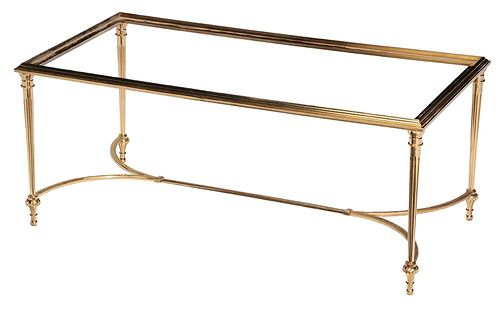 Directoire Style Bronze Coffee Table Frame