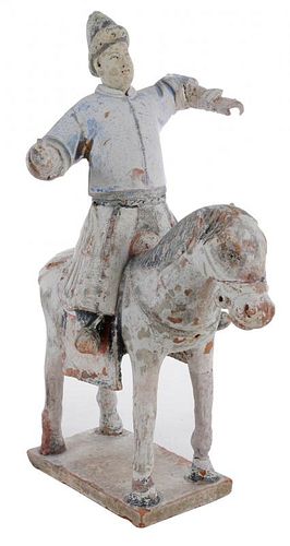 Tang Figure on Horse Back