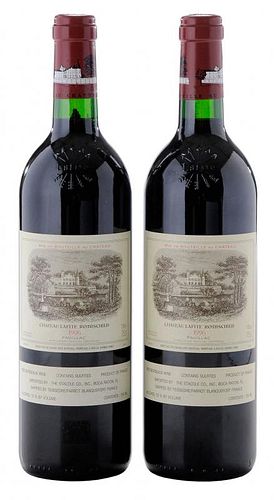 Two Bottles of 1996 Château Lafite Rothschild, Pauillac