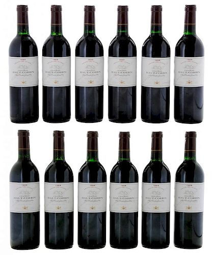Twelve Bottles 1988 Château Haut Corbin, Saint-Emilion Grand Cru