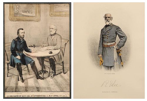 Two Robert E. Lee Framed Prints