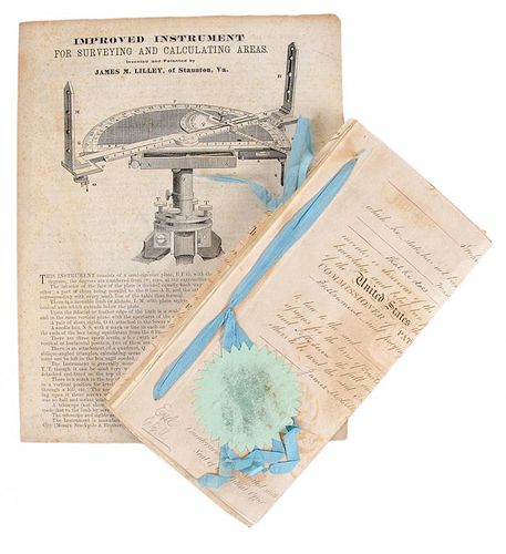Civil War Era Instrument Patent