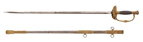 Kentucky/Ohio Civil War Commemorative Line Sword
