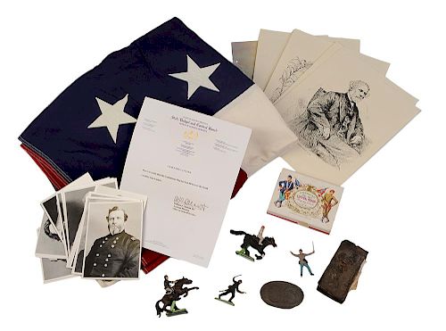 Large Assorted Lot Confederate Items