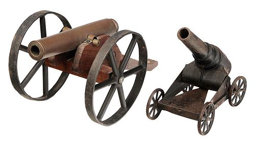Two Toy Cannons