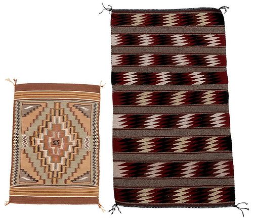 Two Southwest Woven Rugs