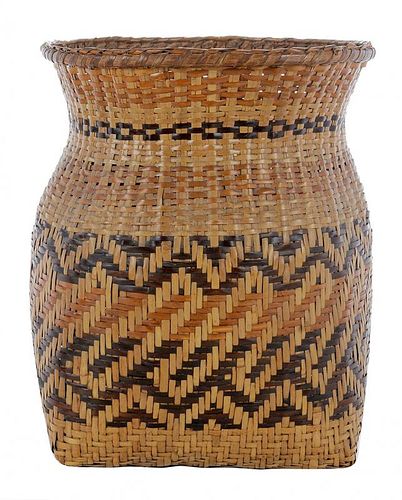 Cherokee River Cane Burden Basket