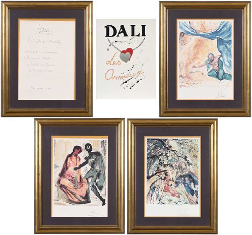  Salvador Dali, Les Amoureux Portfolio
