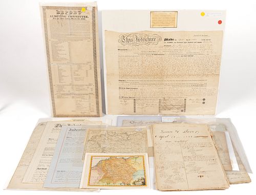 ASSORTED UNITED STATES AND FOREIGN ARCHIVAL MATERIAL, UNCOUNTED LOT