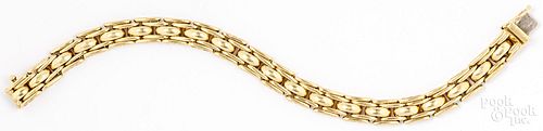 18K yellow gold bracelet
