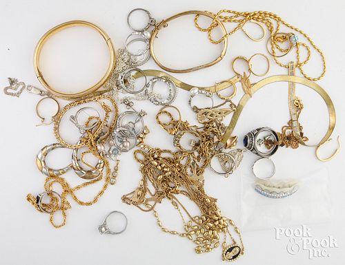Costume jewelry, to include sterling silver