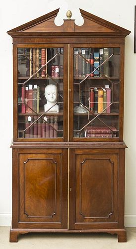 George III Mahogany Bookcase