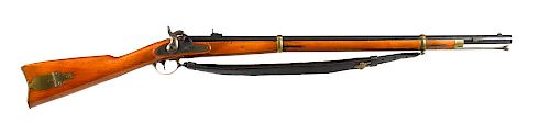 Antonio Zoli reproduction Remington model 1863 ''Zouave'' contract percussion rifle, .58 caliber, wi