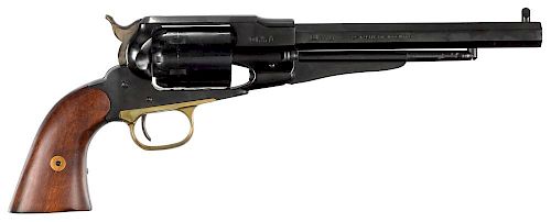 F. Llipietta Italian reproduction Remington New model Army six shot percussion revolver, .44 calib
