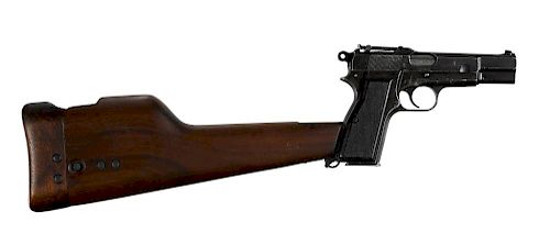 Canadian military Inglis MK 1, Browning high power semi-automatic pistol, 9mm, the frame with Cana