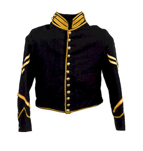 Copy of a Civil War Union cavalry jacket, purportedly used in the movie Gone with the Wind.