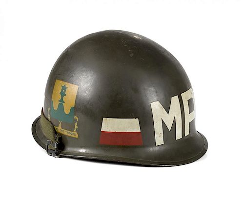 519th Military Police Battalion - Fort Polk, Joint Rediness Training Center helmet and liner.