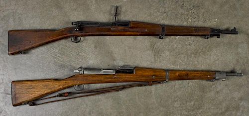 Two Parris-Dunn Corp. Mark 1 USN dummy training rifles.