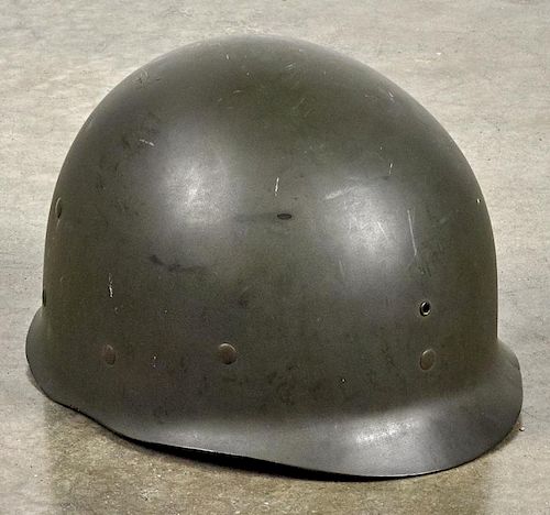 Early WW II M1 helmet liner.