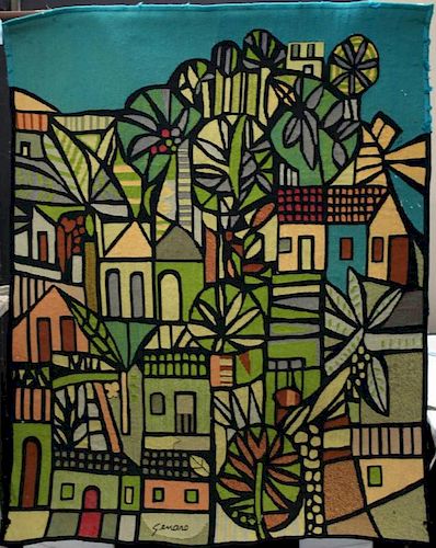 Genaro de Carvalho (Brazilian,1926-1971)- Tapestry