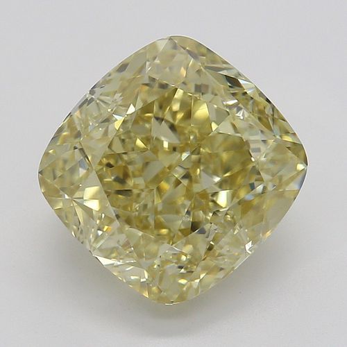 2.50 ct, Natural Fancy Brownish Yellow Even Color, VS2, Cushion cut Diamond (GIA Graded), Appraised Value: $19,100 