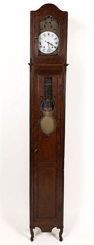 FRENCH PROVINCIAL LONG CASE CLOCK