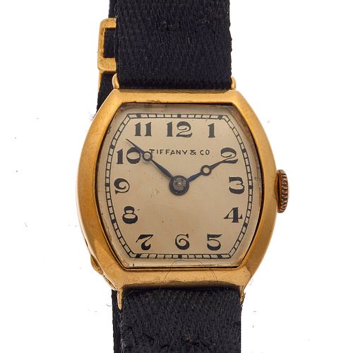 Ladies Art Deco 18k Wristwatch, Tiffany & Co.